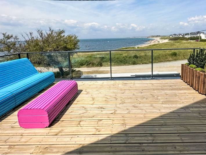Location de vacances pour 8 personnes, avec terrasse et jardin dans Kerhostin - 2