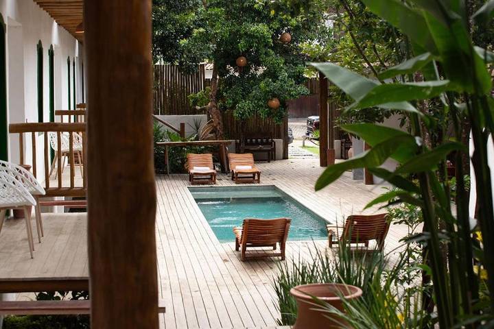 Hotel für 3 Personen, mit Ausblick und Sauna sowie Pool und Garten - 1