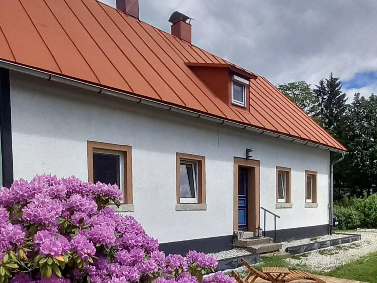 Haus am Park - Ferienhaus mit Sauna und Schwedenofen in Mehlmeisel, Landkreis Bayreuth