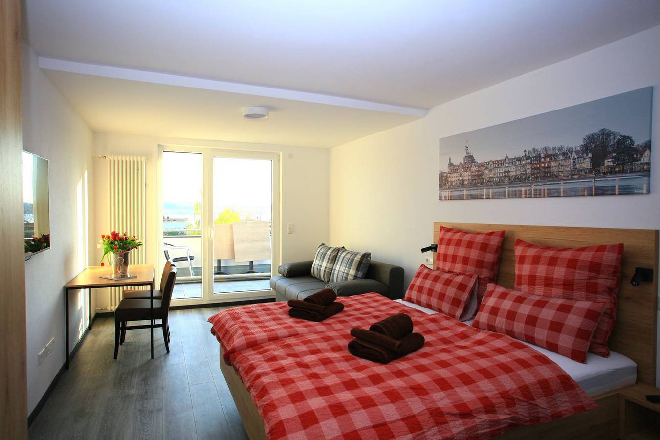 Ganze Wohnung, Apartment mit Teil-Seeblick in Überlingen, Region Bodensee-Oberschwaben
