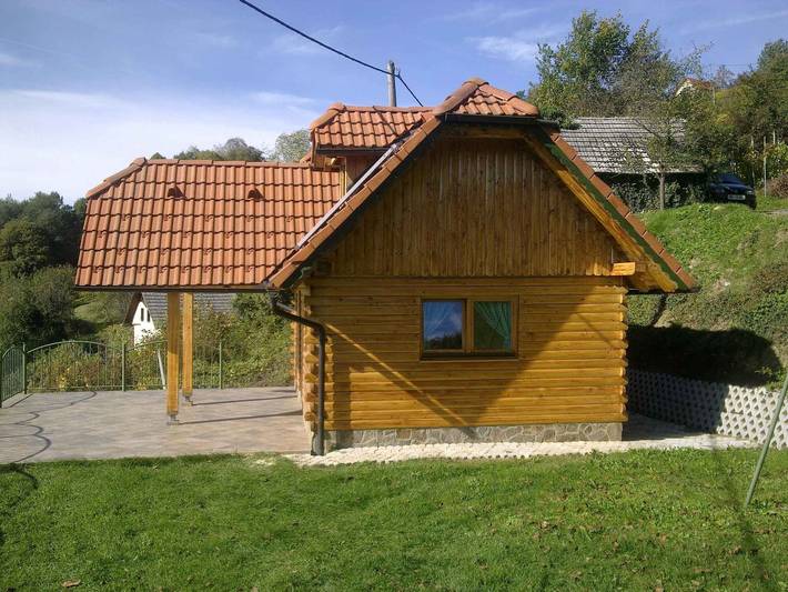 Location de vacances pour 4 personnes, avec Balcon et Jardin dans Novo mesto