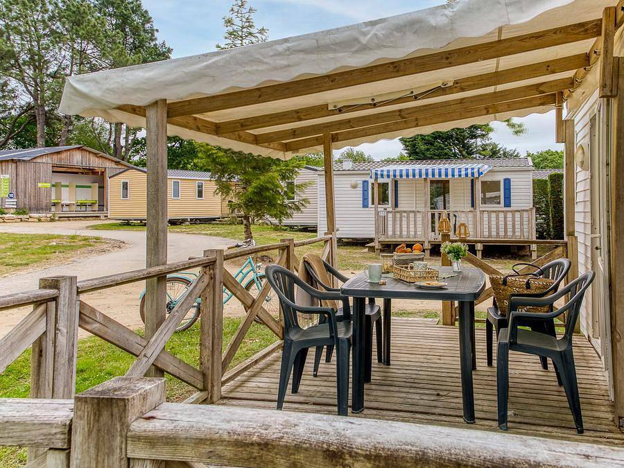 Camping Bocage du Lac - Mobilhome 4 personas - Confort - 2 habitaciones in Jugon-les-Lacs, Región de Dinan