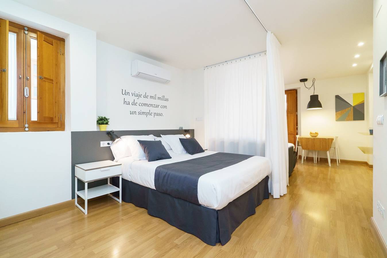 Estudio entero, Estudio para 4 personas con balcón in Valencia City Centre, Valencia