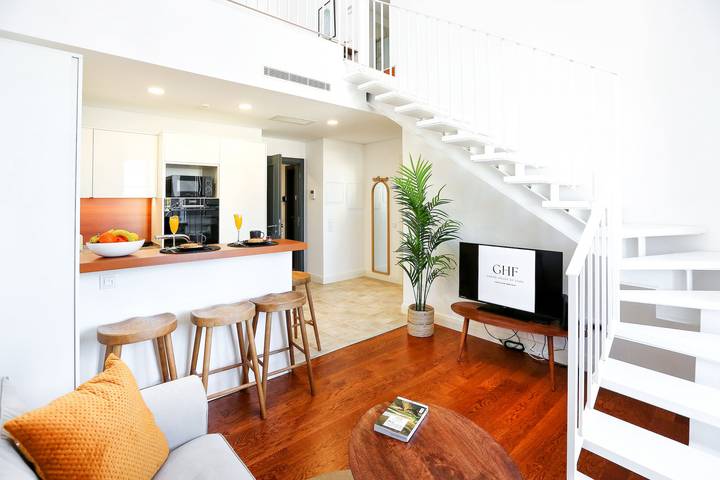 Apartamento de férias para 6 pessoas, com piscina em Faro