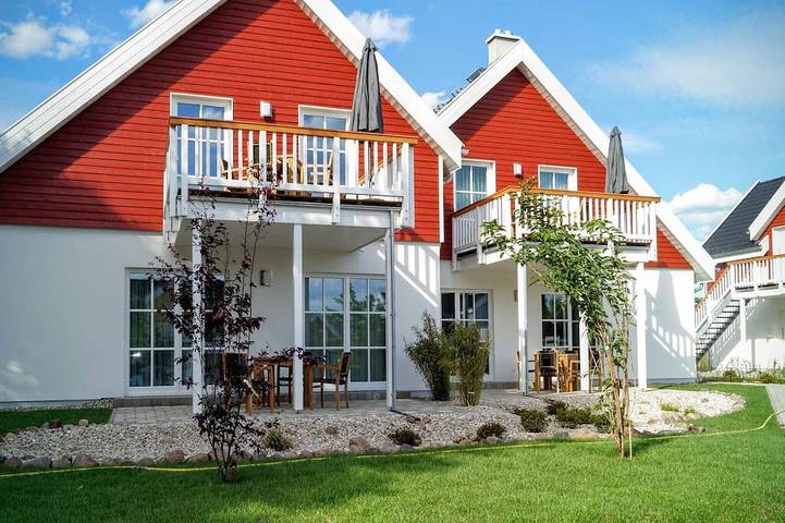 Ferienwohnung für 6 Personen, mit Balkon und Sauna in Wendisch Rietz
