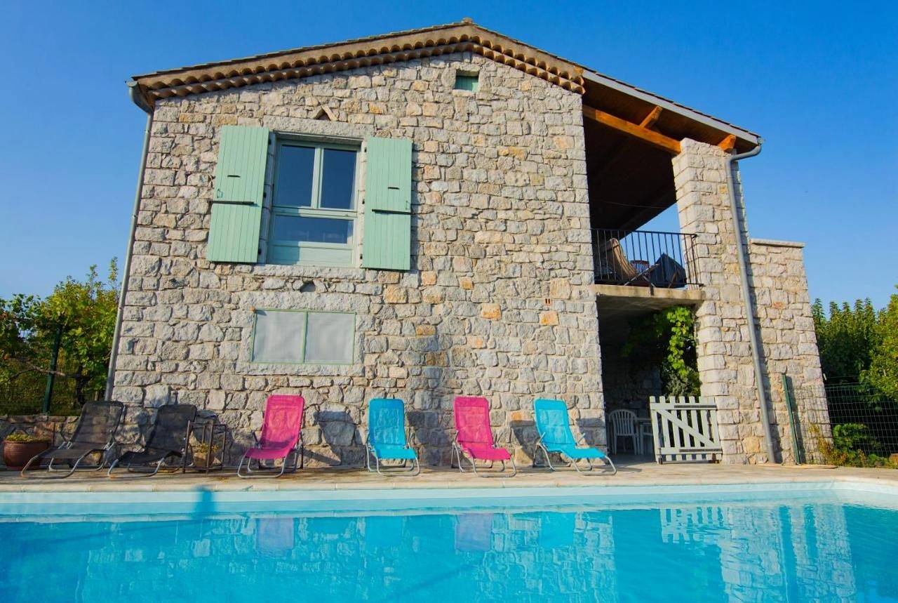 Les 23 Mûriers in Chauzon, Ardèche