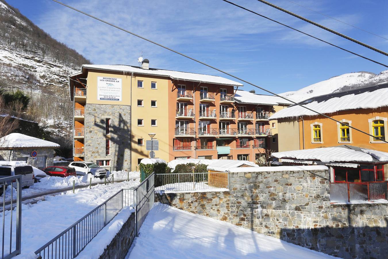 Estudio entero, Résidence les Grands Ax - Apartamento cabina para 4 personas in Ax-les-Thermes, Pirineos franceses
