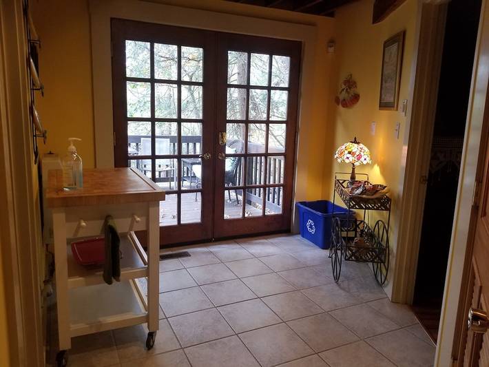 Lodge for 5 people, with yard in Maryland