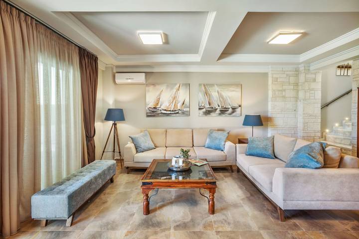 Bungalow für 7 Personen, mit Garten und Ausblick in Chalkidiki - 4