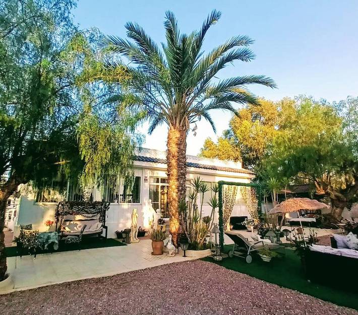 Casa rural para 6 personas, con piscina además de balcón y jardín en Elche - 2