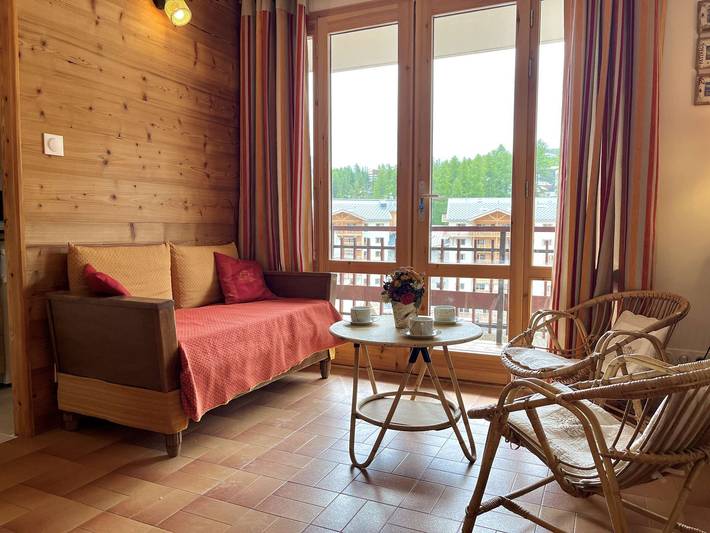 Gîte pour 4 personnes, avec balcon dans Col De Vars Vars Station De Ski - 2