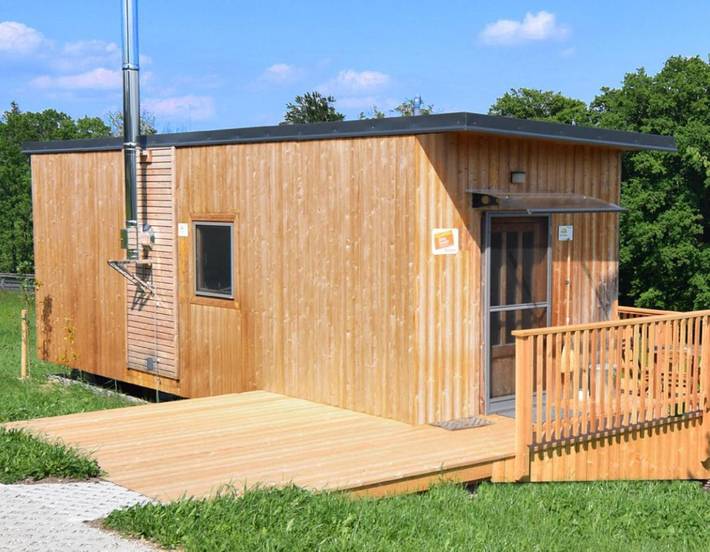 Chalet für 2 Personen, mit Ausblick und Garten sowie Terrasse, mit Haustier in Niederösterreich