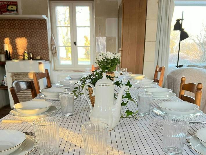 Location de vacances pour 14 personnes, avec terrasse, animaux acceptés à Villentrois - 4