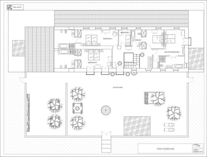 Casa rural para 12 personas, con Balcón además de Jardín y Piscina en Ronda - 4