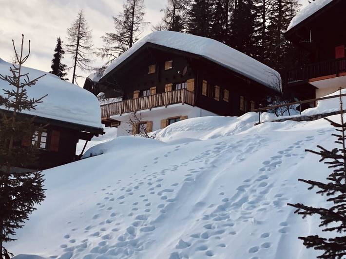 Gîte pour 5 personnes, avec balcon à Riederalp - 3