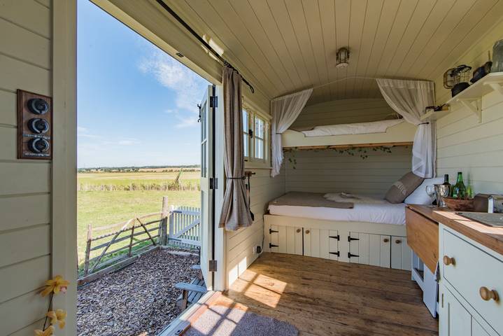 Cabaña para 4 personas con jardín in Bonnington, Región de Ashford