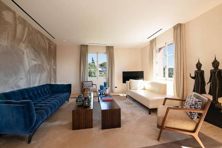 Appartamento per 8 persone, con terrazza e idromassaggio in Saint-Tropez