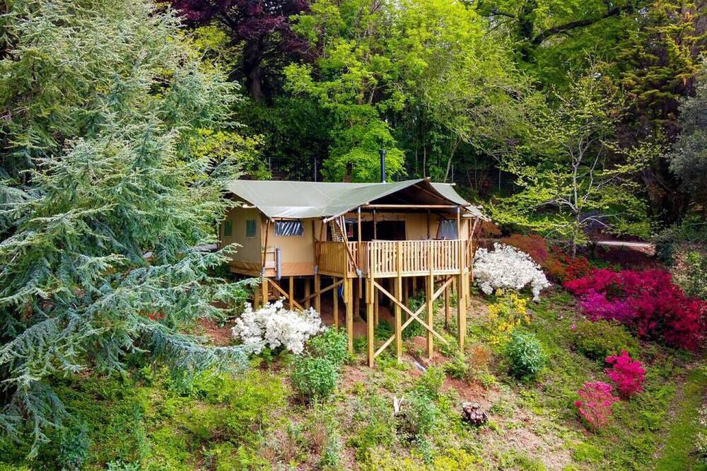 Lower Coombe Royal- Cedar Lodge with Hot Tub in Churchstow, South Devon