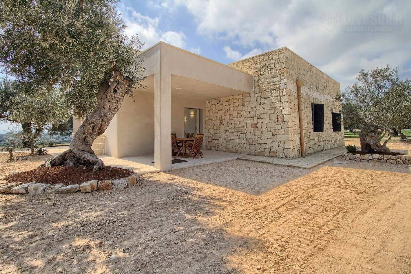 Ferienhaus für 6 Personen mit Terrasse in Patù, Golf von Tarent