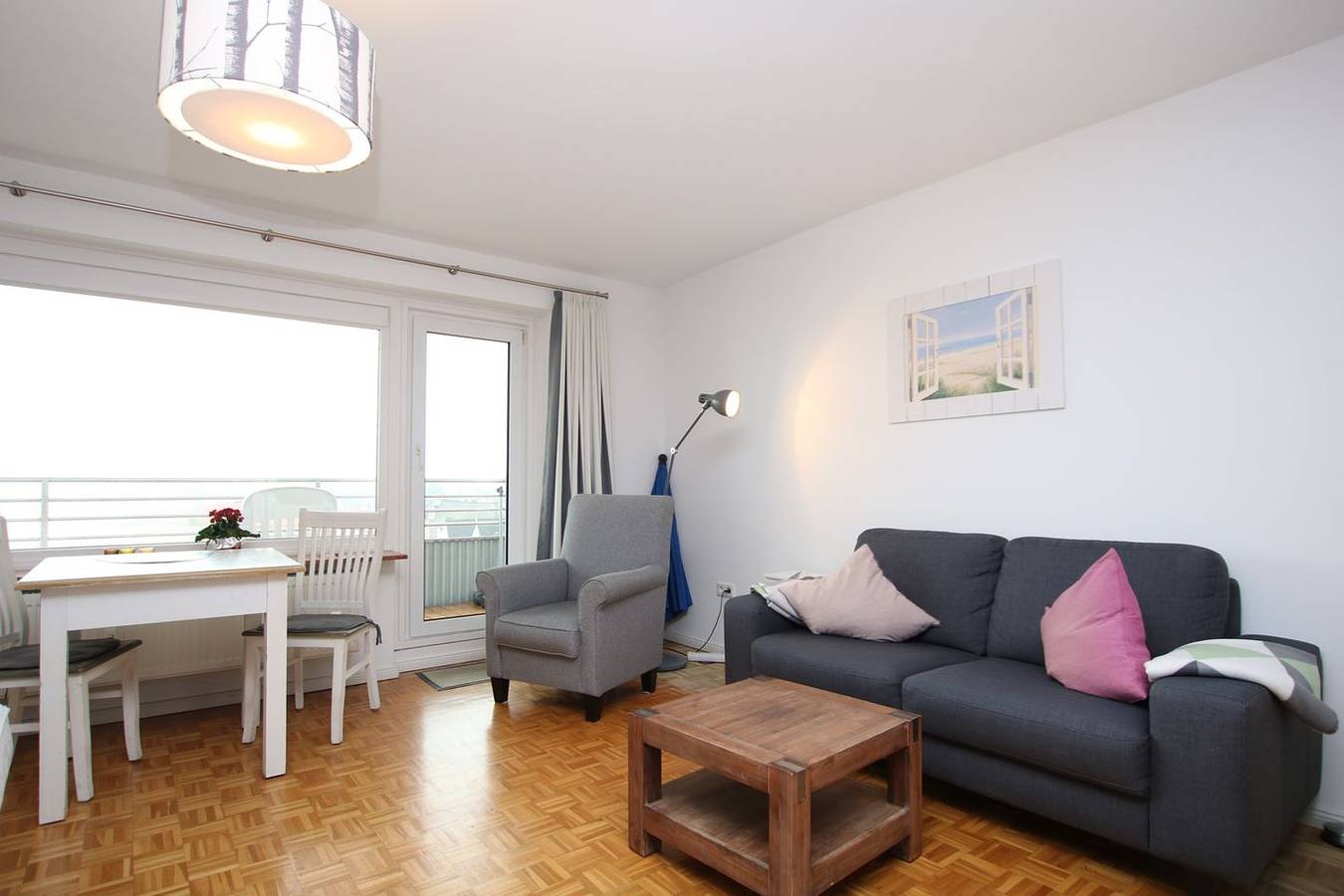 Ganze Wohnung, Ferienwohnung mit 1- Zimmer auf ca. 43m² in 1. Strandlage mit Meerblick in Wyk auf Föhr (Stadt), Wyk auf Föhr