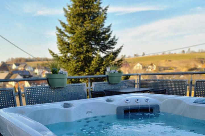 Ferienhaus für 3 Personen, mit Garten und Sauna sowie Whirlpool und Terrasse, mit Haustier in der Eifel - 4