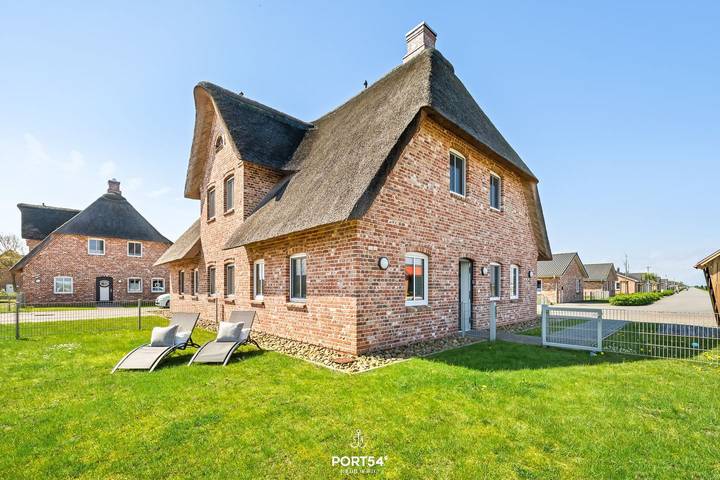 Ferienhaus für 5 Personen, mit Garten und Ausblick, mit Haustier in Dagebüll