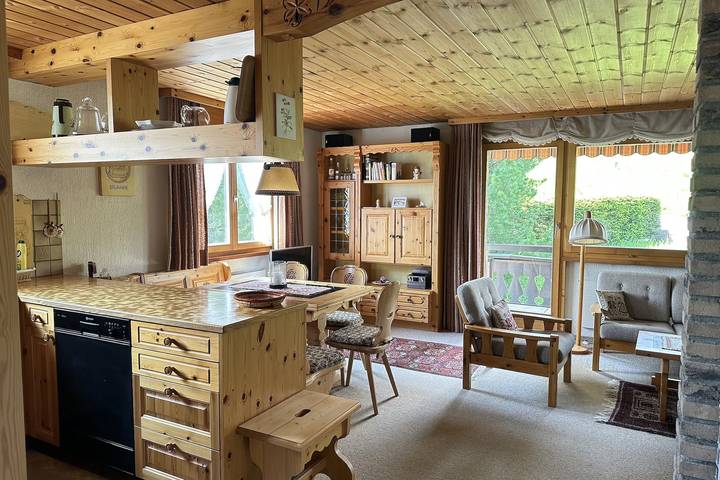 Ganze Ferienwohnung, Ferienwohnung "Haus zur Arve" - 3.5-Zimmerwohnung in Flumserberg, Flums