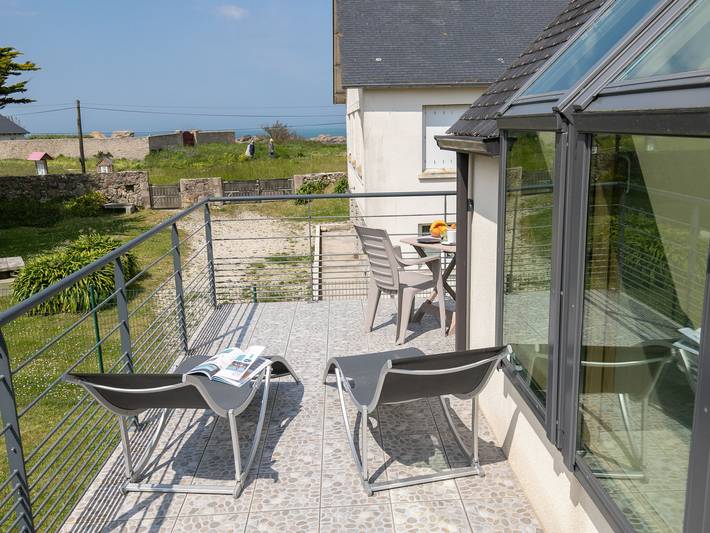 Gîte pour 4 personnes, avec balcon et jardin à Brignogan-Plages - 2