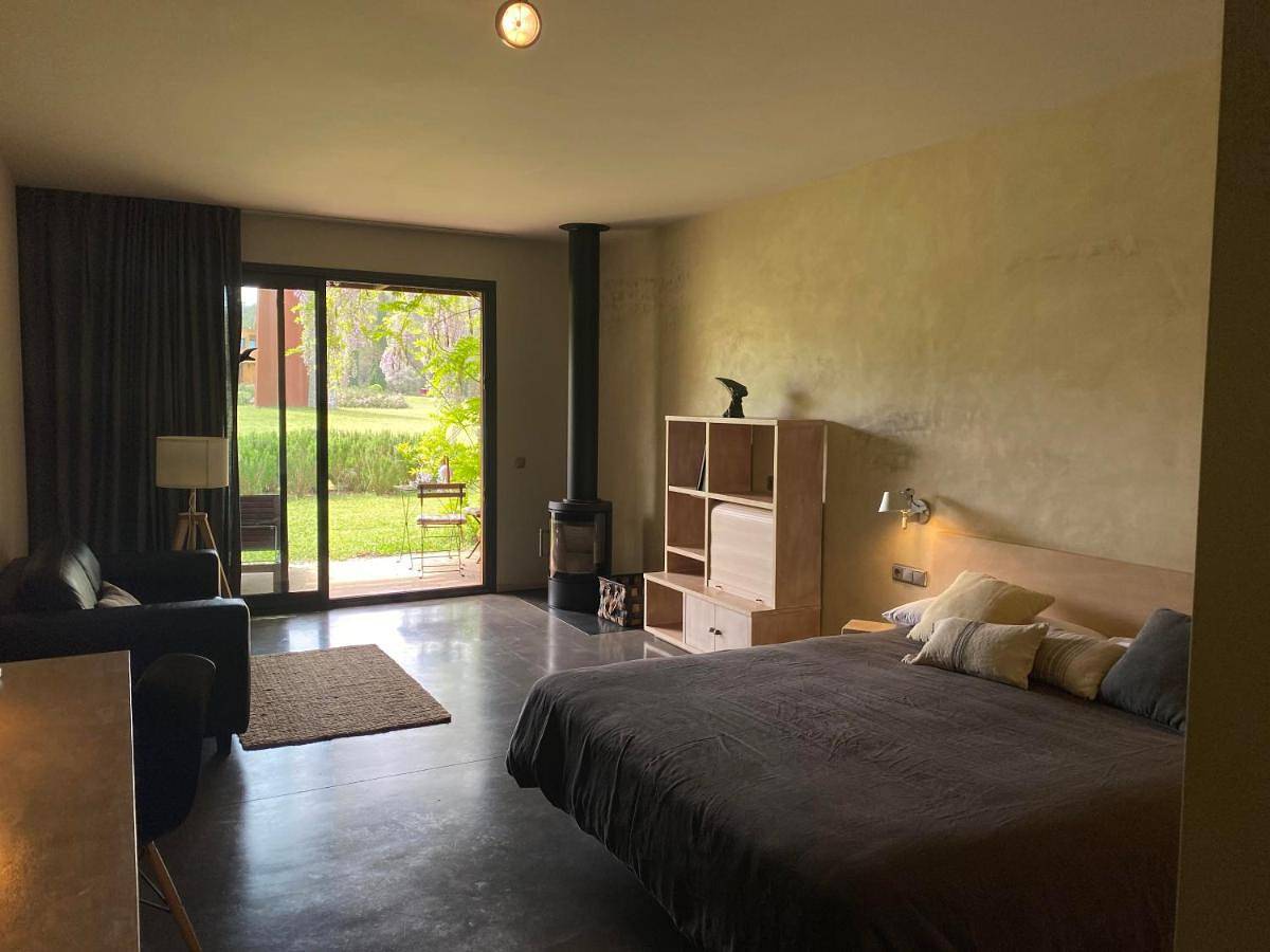 Hotel Fundació L'Olivar in Ventalló, Oberampurien