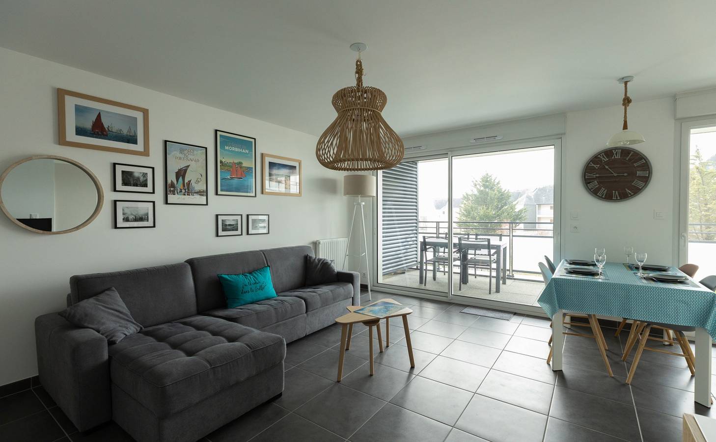 Apartamento entero, Riviera - T3 avec piscine partagée et parking in Arzon, Côte des Mégalithes