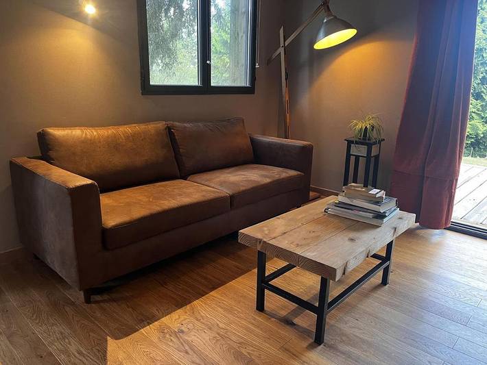 Maison de campagne pour 2 personnes, avec vue ainsi que jardin et terrasse, animaux acceptés à Treize-Vents - 3