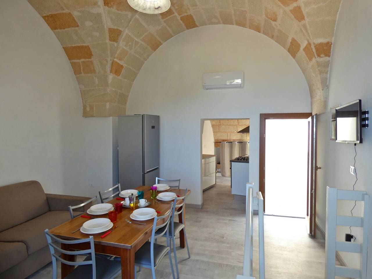 Ferienhaus für 4 Personen mit Ausblick in Gagliano del Capo, Lecce Provinz