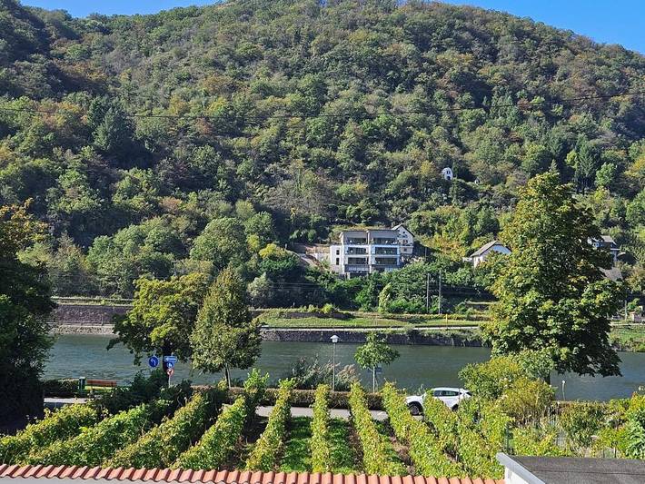 Ferienwohnung für 6 Personen, mit Garten und Seeblick sowie Ausblick in Treis-Karden