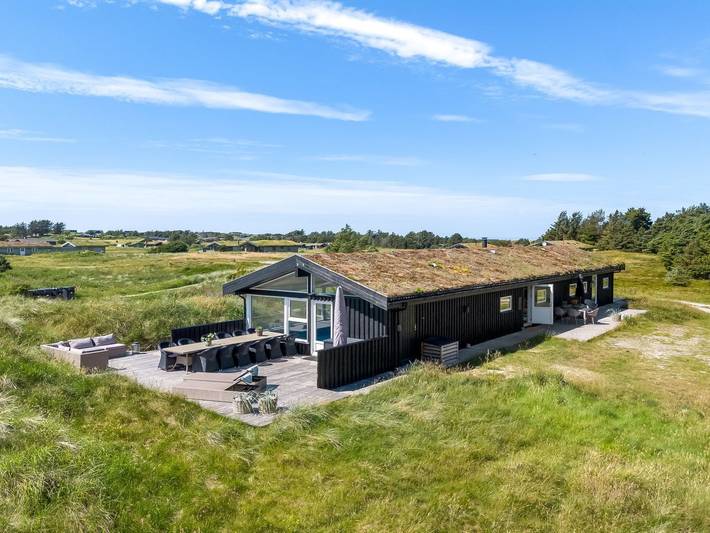 Ferienhaus für 12 Personen, mit Whirlpool und Terrasse sowie Pool und Sauna in Grønhøj