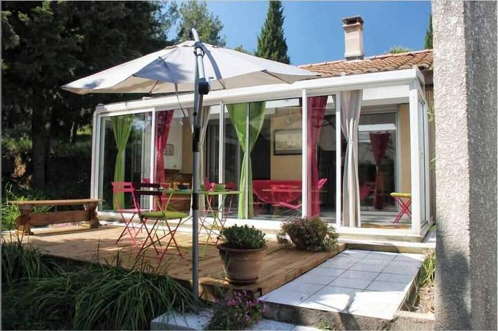 Gîte pour 5 personnes, avec balcon et jardin - 1