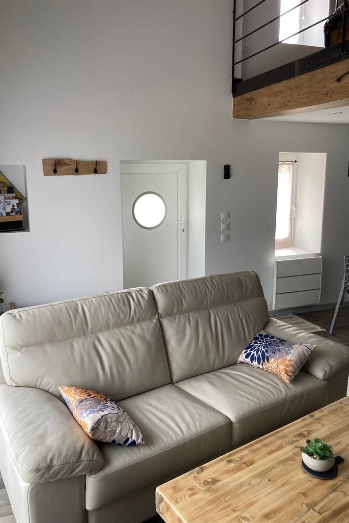 Casa de vacaciones para 2 personas con terraza in Laroque, Región de Langon