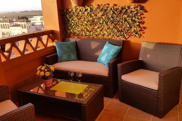 Apartamento de vacaciones para 5 personas, con terraza y piscina, Se admiten mascotas - 1