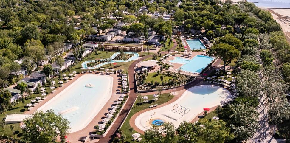 Camping für 2 Personen, mit Terrasse in Grado