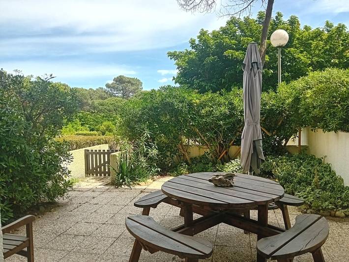 Location de vacances pour 4 personnes, avec terrasse à Seignosse