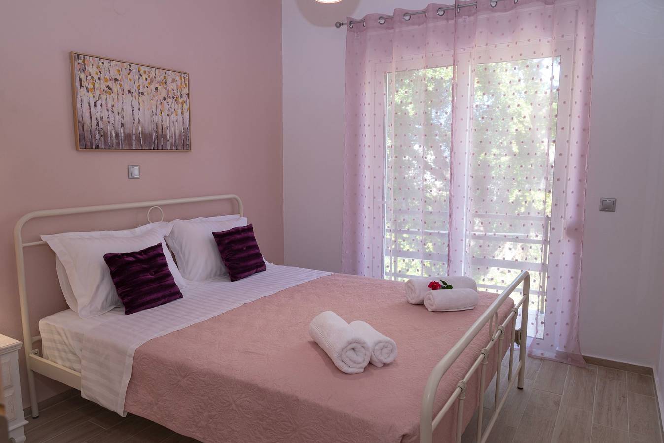 Ganze Wohnung, Ferienwohnung für 4 Personen mit Balkon in Ialysos, Rhodos