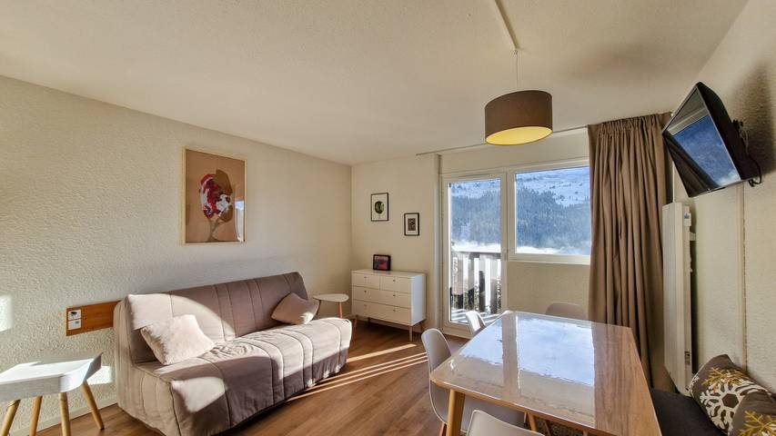 Studio voor 4 personen, met balkon en balkon/terras - 1