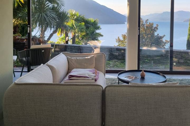 Ferienhaus für 4 Personen, mit Balkon und Terrasse sowie Garten und Seeblick in Brissago - 2