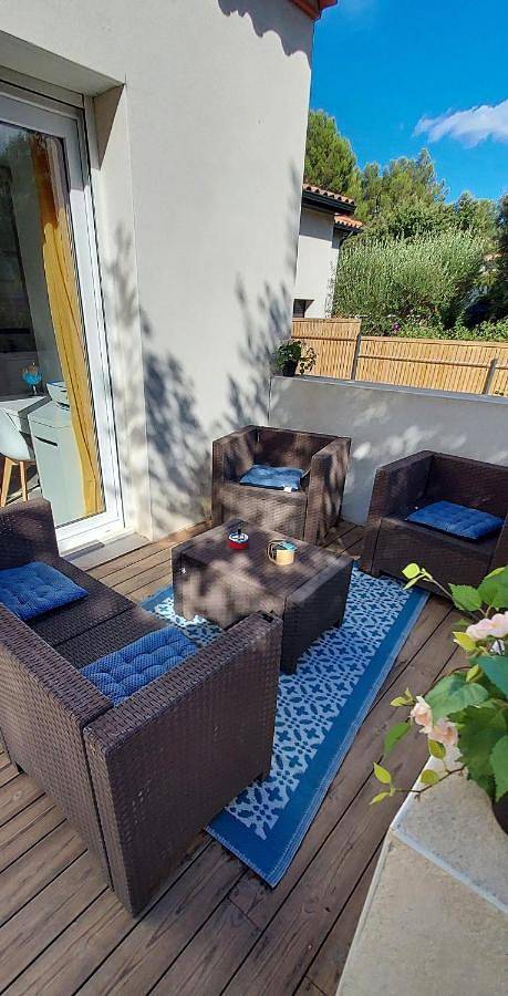 Location de vacances pour 8 personnes, avec jardin et piscine à Beaulieu (Hérault) - 2