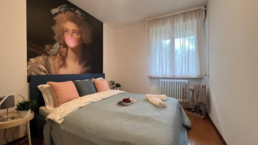 Gîte pour 5 personnes, avec vue et balcon à Arta Terme