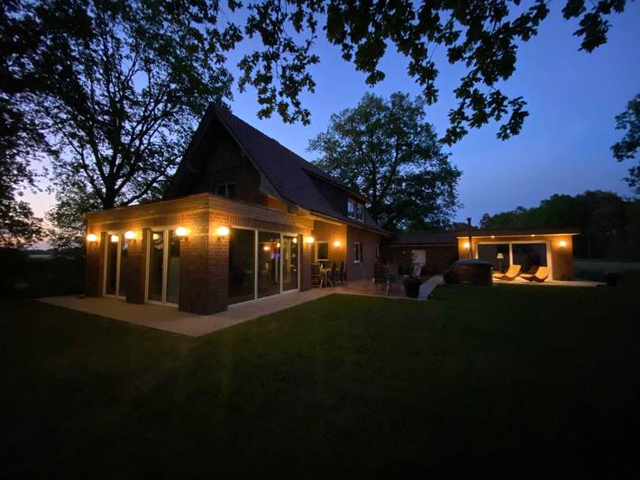 Ferienhaus für 11 Personen, mit Garten und Ausblick sowie Sauna, kinderfreundlich im Emsland - 3