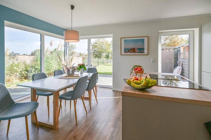 Ferienhaus für 7 Personen, mit Terrasse und Garten sowie Ausblick