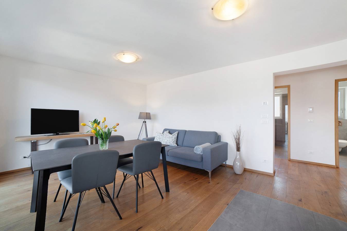Appartamento intero, Appartamento 'Preiss Tipo A' con vista sulle montagne, balcone e Wi-Fi in Scena, Val Passiria