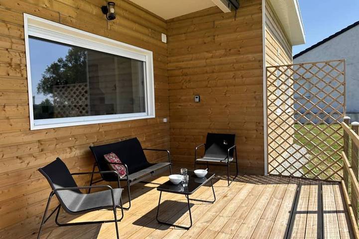 Gîte pour 4 personnes, avec jardin