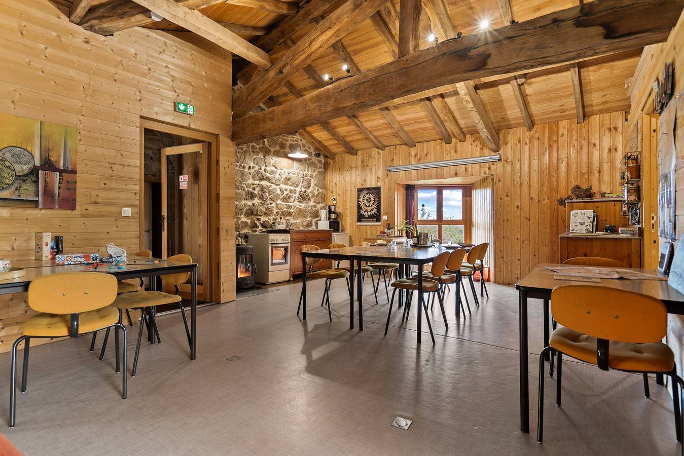 Gîte « Gîte de la Ferme des Bourettes » con terraza y jardín compartidos y Wi-Fi in Haute-Rivoire, Lyon region
