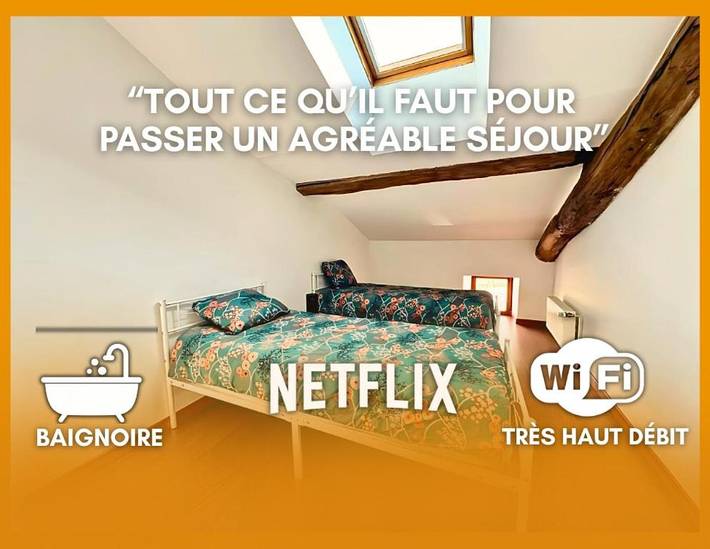 Gîte pour 4 personnes, avec vue ainsi que terrasse et vue sur le lac dans Socourt